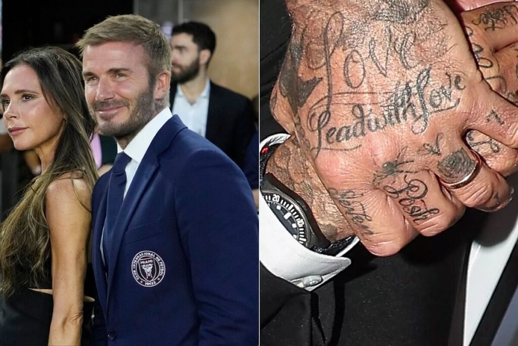 David Beckham’s tattoo