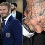 David Beckham’s tattoo