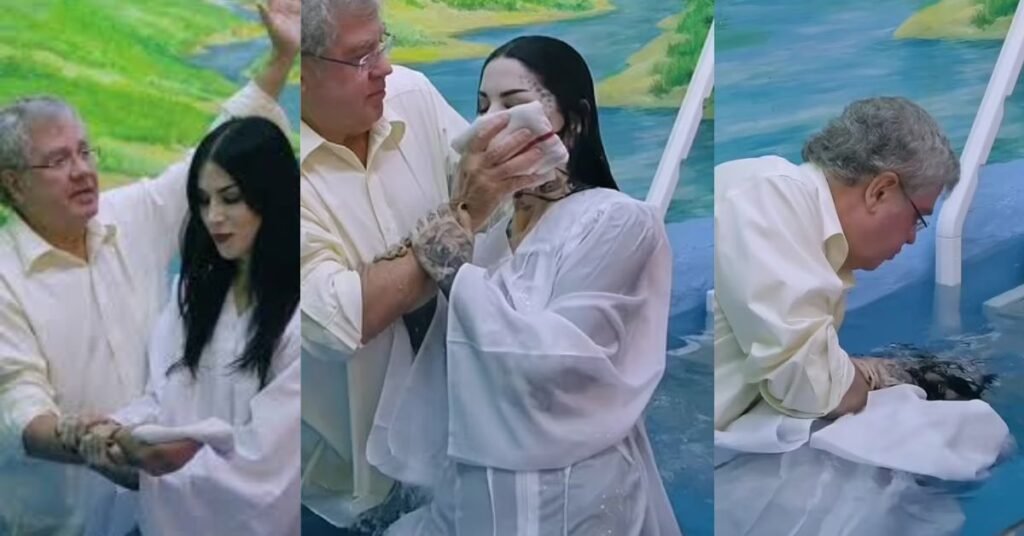 Kat Von D baptism